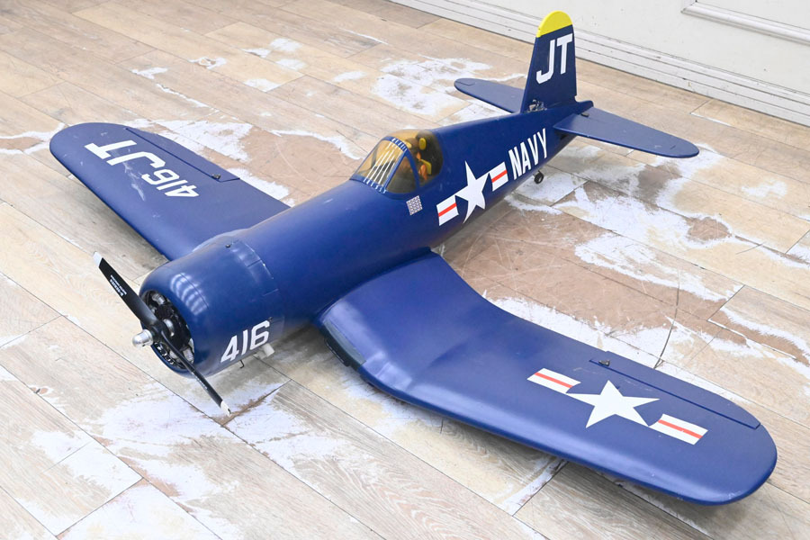 IC237 マニア所蔵品 RC 大型 特大 ラジコン 飛行機 エンジン付き エンジンだけでもOK ジャンク 【引き取り限定】拍卖