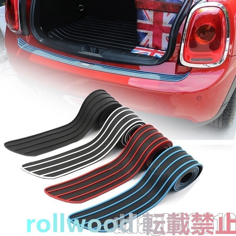 MINI ミニ R55 R56 R57 R60 F54 F55 F56 F60 ミニクーパー リアバンパー保護デカール スカッフプレートステッカー拍卖