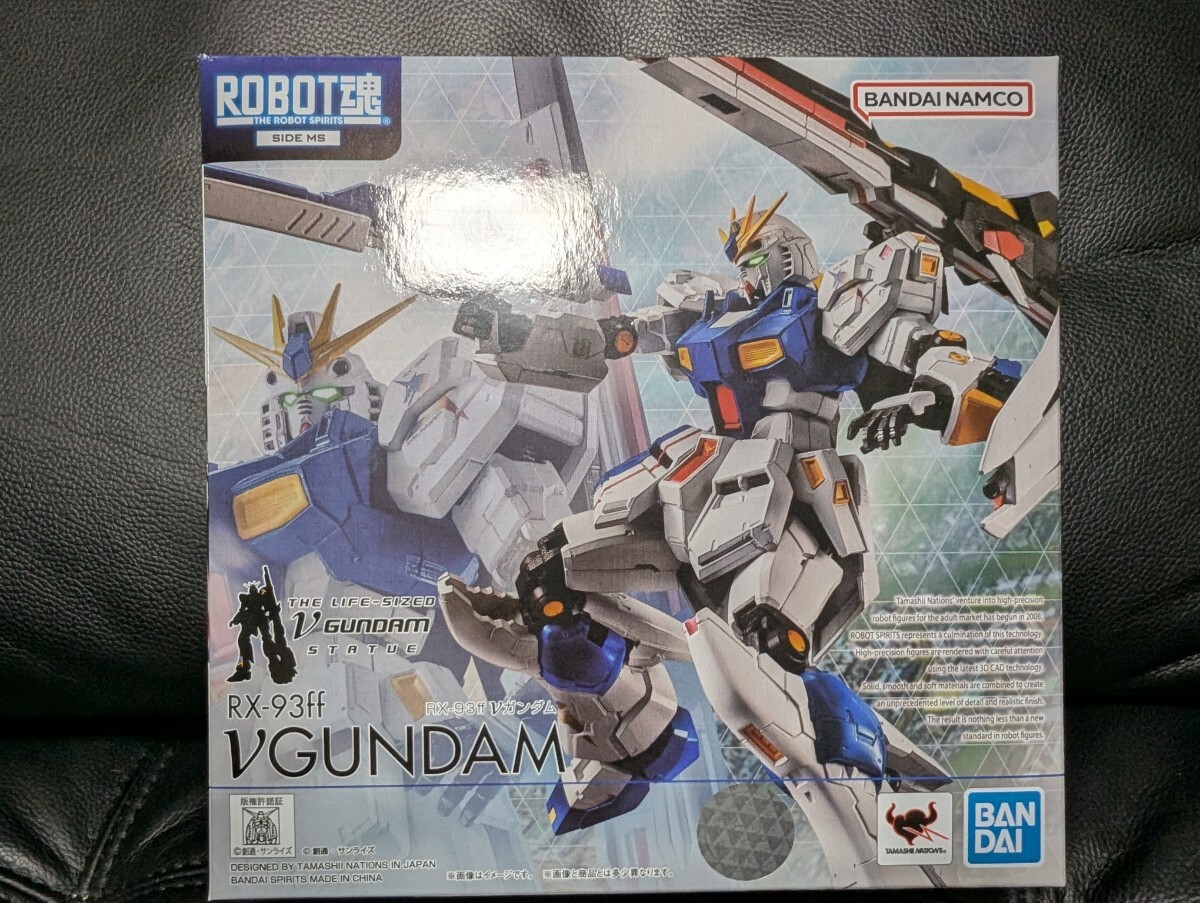 新品同様 ROBOT魂 RX-93ff ν ガンダム SIDE-F ららぽーと ロボット魂拍卖