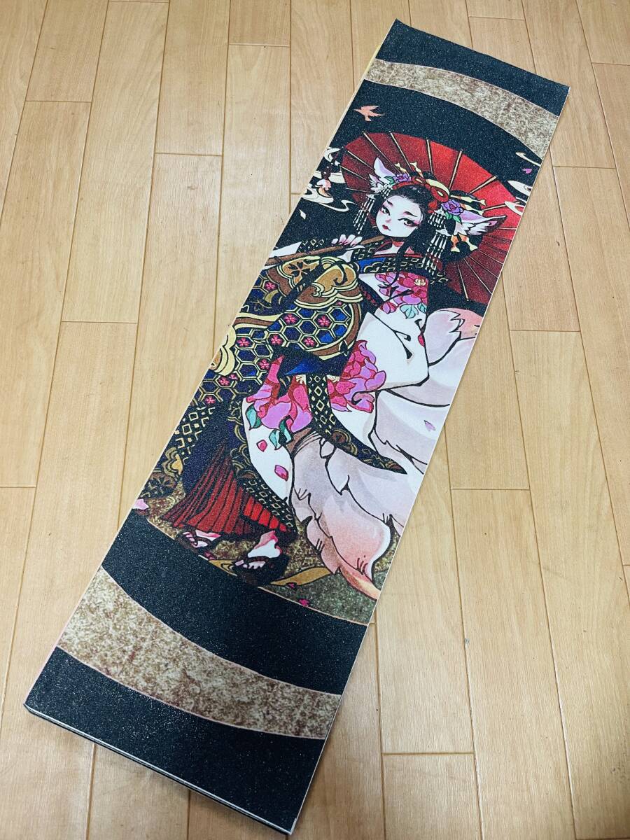 スケートボード デッキテープ グリップテープ スケボー ストリート Skateboard 和風美女拍卖