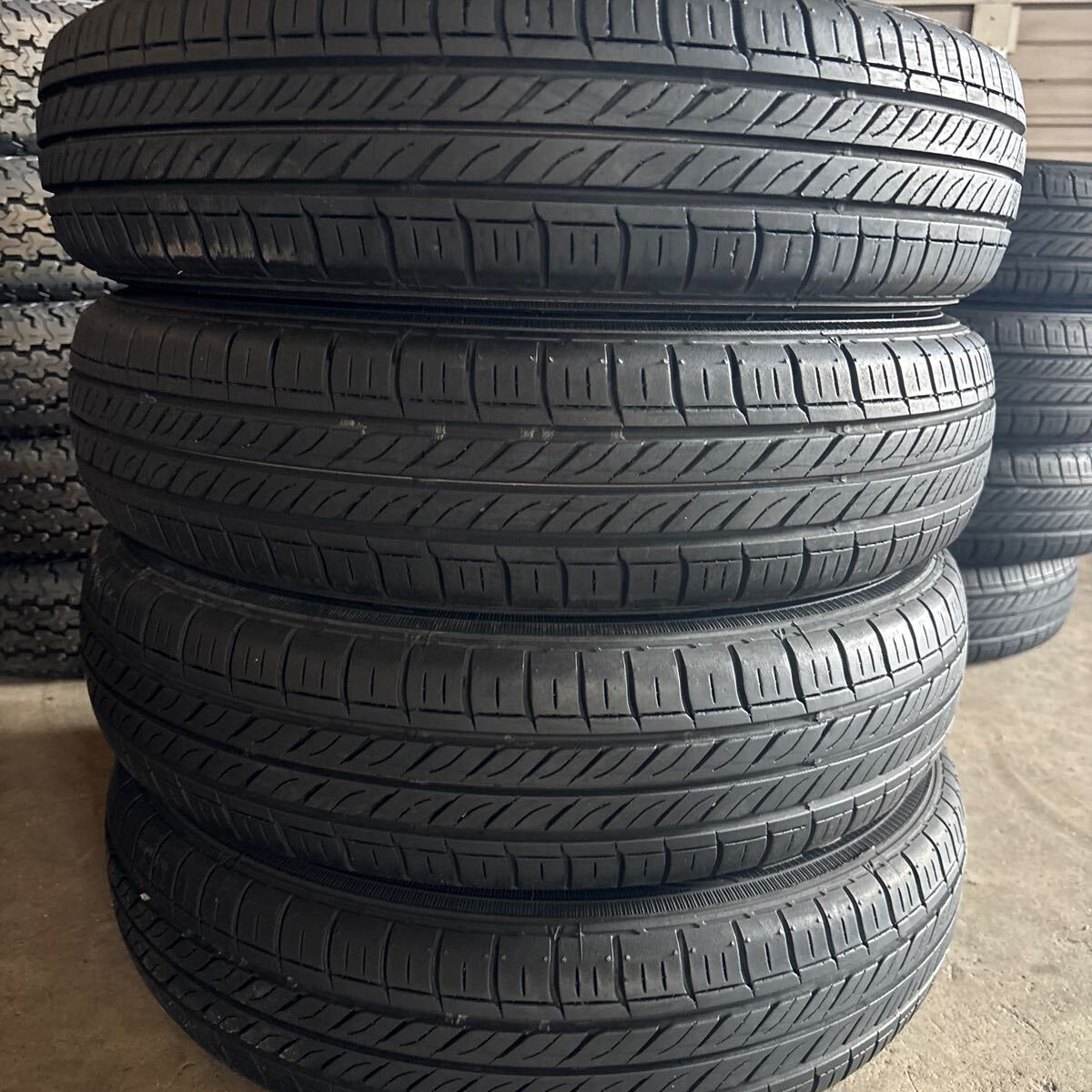 送料無料◆ 145/80R13 75S ◆ DUNLOP ENASACE EC300 サマータイヤ 2019年製 4本セット拍卖