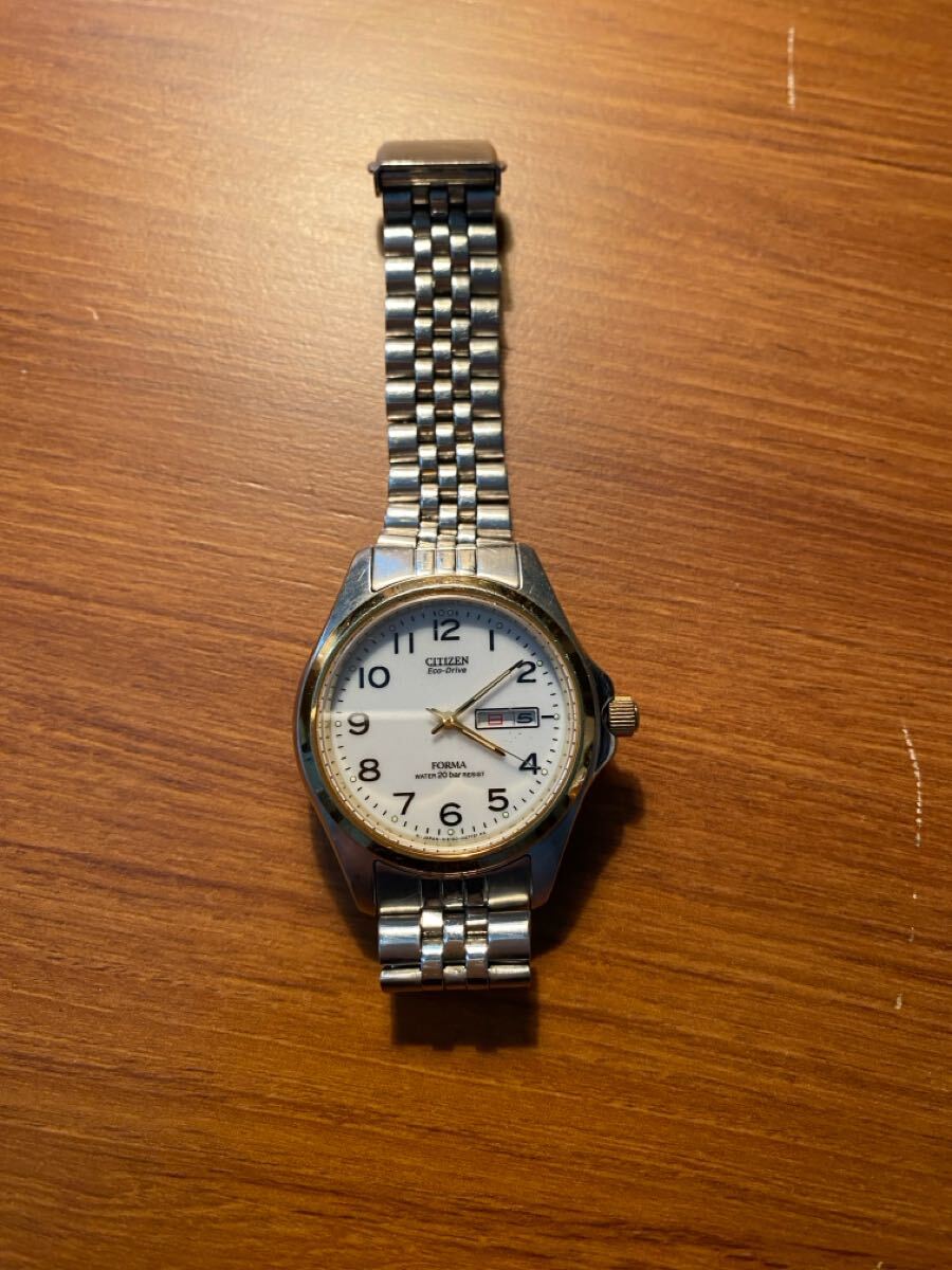 シチズン☆腕時計 紳士用 メンズ ♪電池切れか現状止まってます拍卖