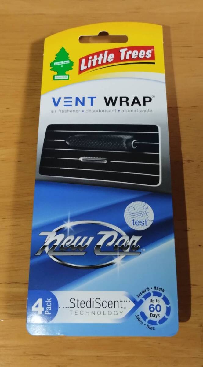 Little Trees VENT WRAP New Car Scent 車用 米国 芳香剤拍卖