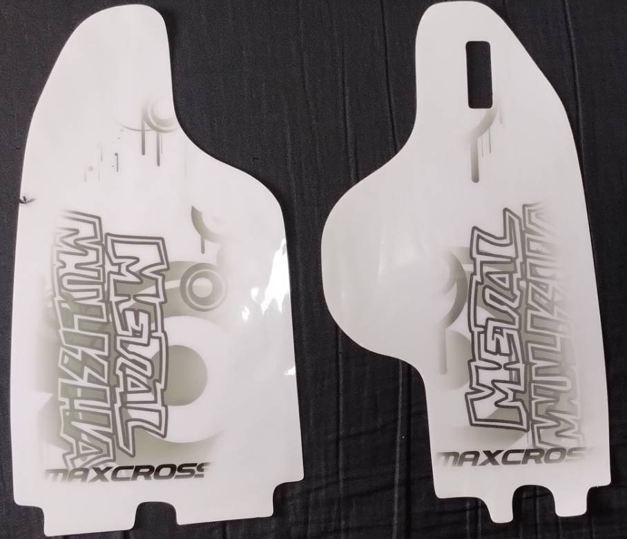 WR250R YZ125 YZ250 YZ250F フォークガード デカール 6拍卖