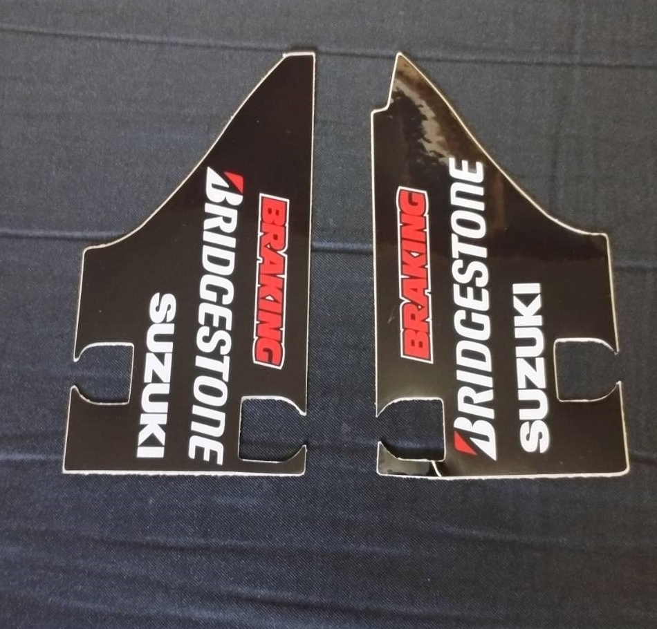 DRZ50 フォークカバー フォークガード デカール拍卖