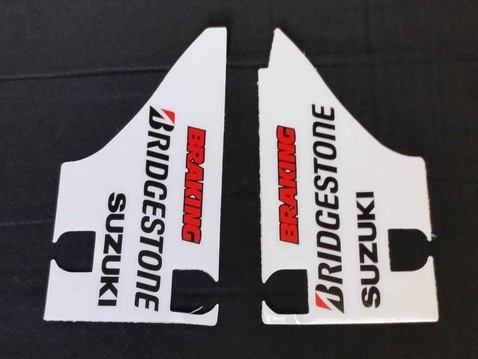 DRZ50 フォークカバー フォークガード デカール 2拍卖