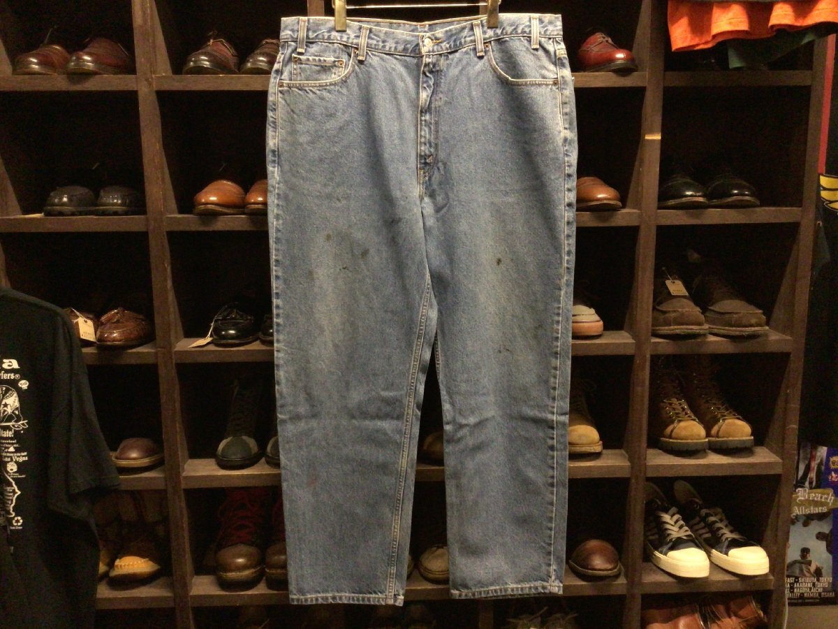 ビックサイズ 00’S LEVI’S RELAXED STRAIGHT DENIM PANTS SIZE 42 リーバイス リラックス ストレート デニム パンツ ジーンズ ジーパン拍卖