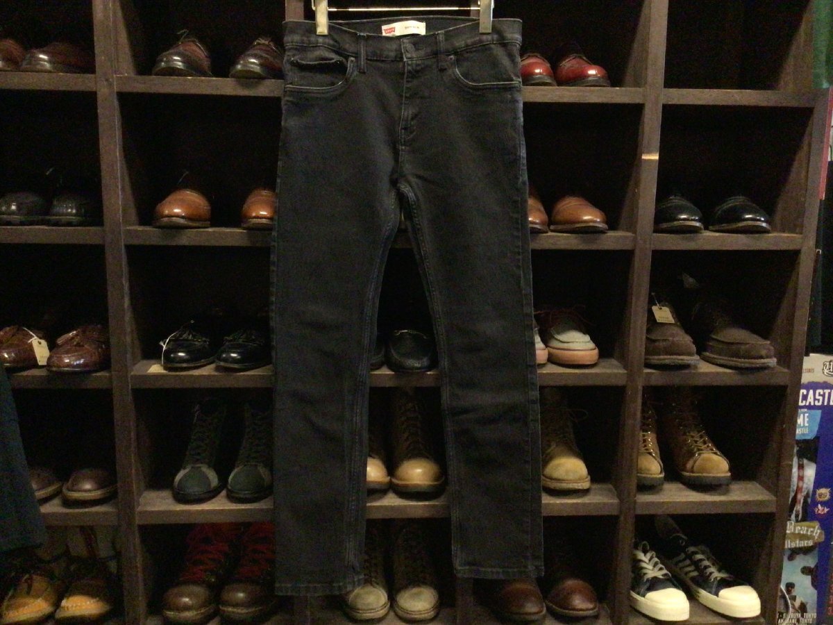 LEVI’S #511 SLIM FIT BLACK DENIM PANTS SIZE 30 リーバイス スリム フィット ブラック デニム パンツ ジーンズ ジーパン スキニー拍卖