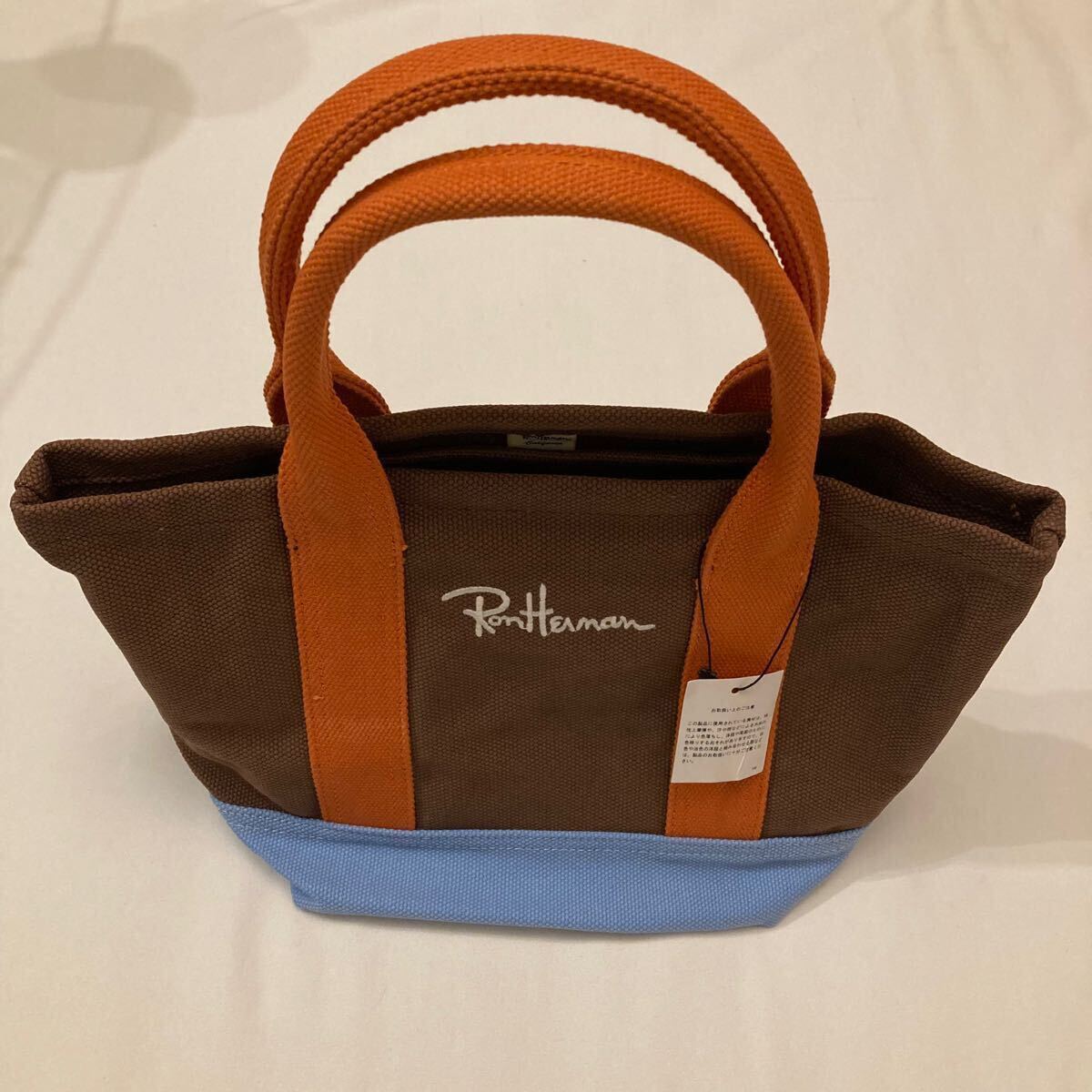 即決!送料込み!タグ付き!ロンハーマン Ron Herman トート バッグ キャンバス 正規品拍卖
