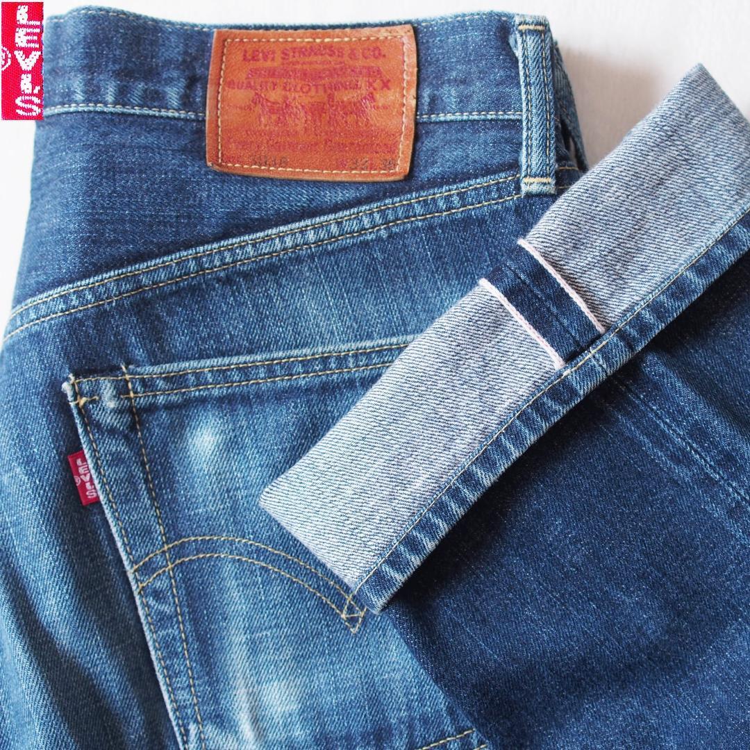 リーバイス 503B メンズ W32 セルビッジ LEVI'S 赤耳 ビッグE BIGE ボタンフライ 希少 ストレート 廃版 ジーンズ デニムパンツ J22 拍卖
