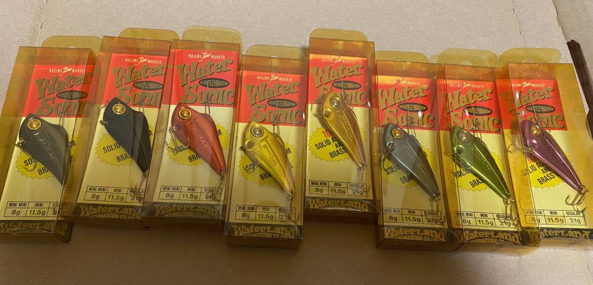 デッドストック 新品 ウォーターソニック 11.5g 8つセット拍卖