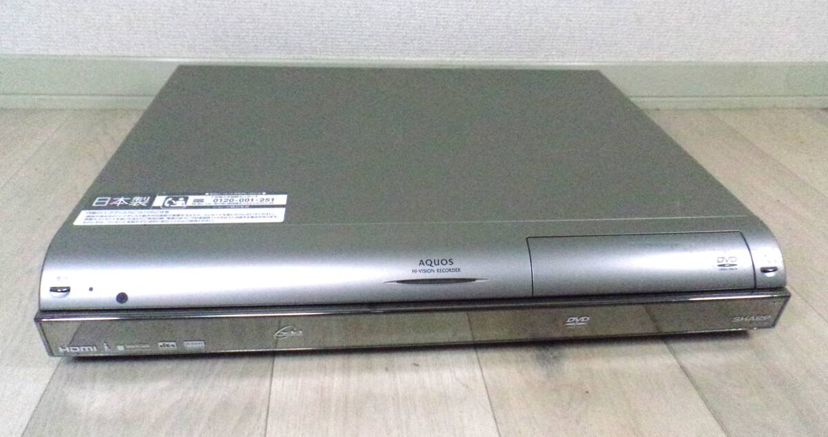 EY SHARP シャープ デジタルハイビジョンレコーダー DV-AC52 現状品拍卖