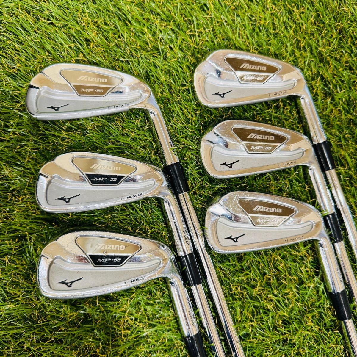 【男性用】MIZUNO ミズノ MP-59 アイアンセット 6本 Dynamic Gold(X)右利き拍卖