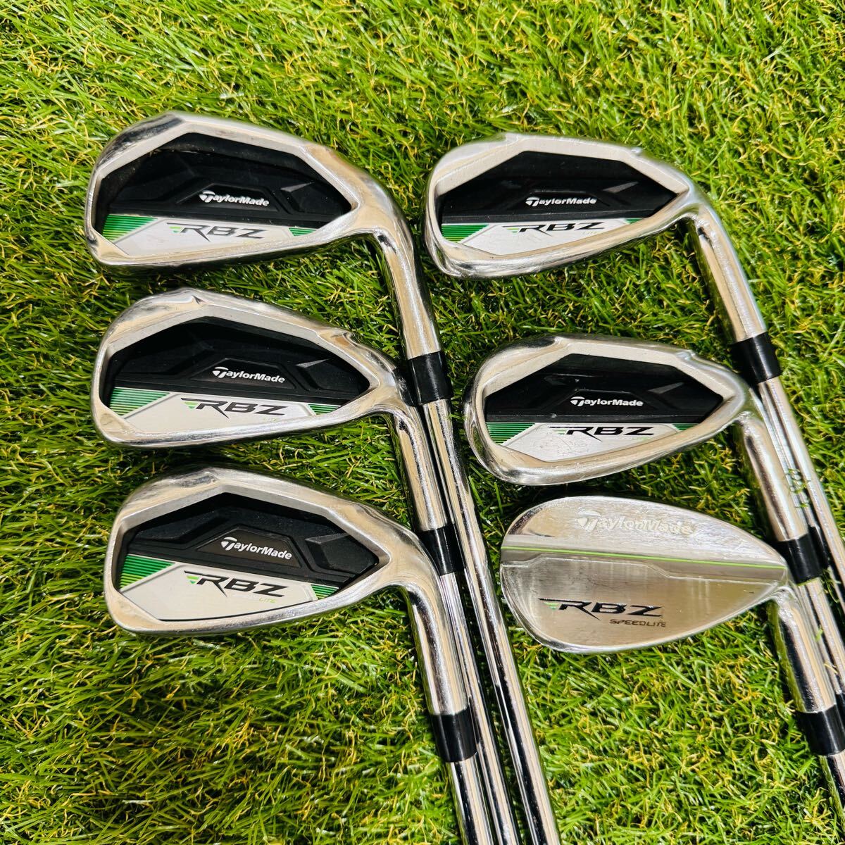TaylorMade テーラーメイド RBZ SPEED LITE アイアンセット 6本 オリジナルスチール(S)男性用 右利き拍卖
