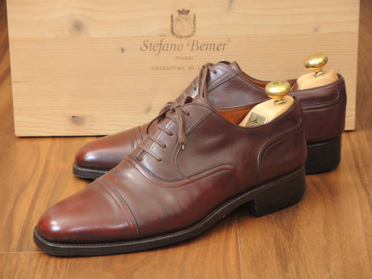 初期型 Stefano Bemer ステファノベーメル 貴重なオリジナルモデル 40 ステファノ存命期のプレミアモデル 超希少コレクター品 拍卖