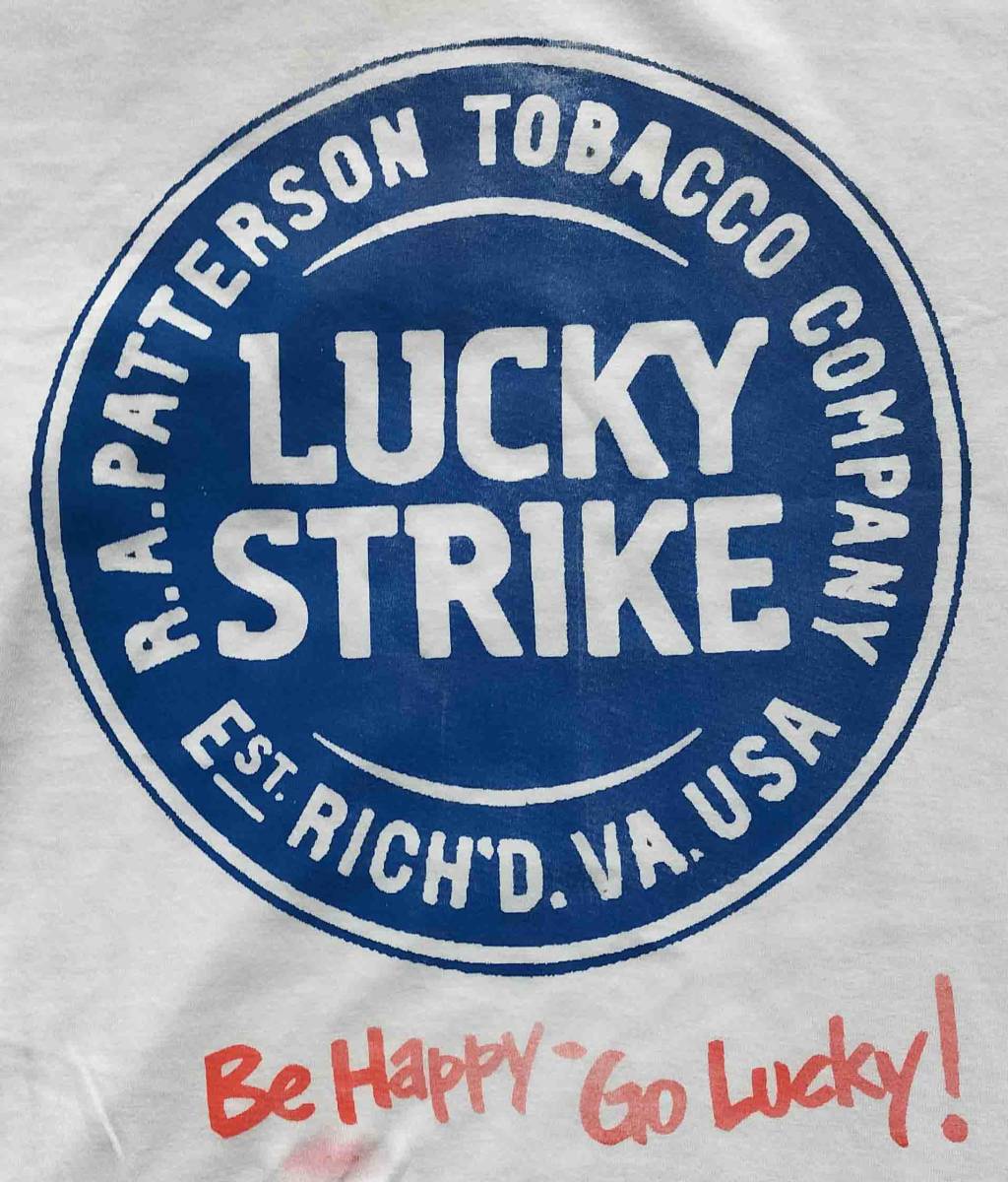 ラッキーストライク Lucky Strike Tシャツ 綿100% M・L・2L. のサイズあり 拍卖