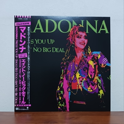 帯付12インチシングル/ マドンナ☆MADONNA「エイント・ノー・ビッグ・ディール / DRESS YOU UP~AIN'T NO BIG DEAL」拍卖