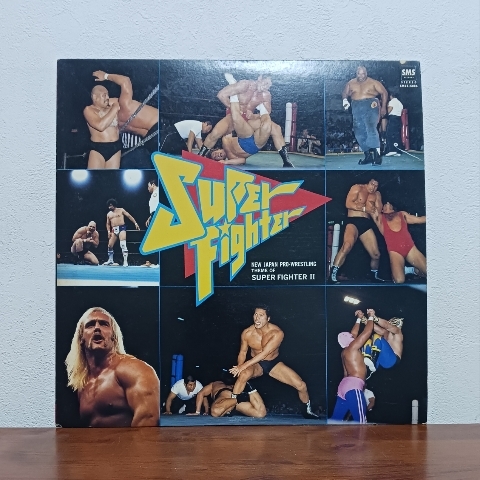 LP/ 新日本プロレス「スーパー・ファイターのテーマⅡ」猪木/タイガー/藤波/前田/坂口/谷津/カーン/ホーガン/ブッチャー/マードック拍卖