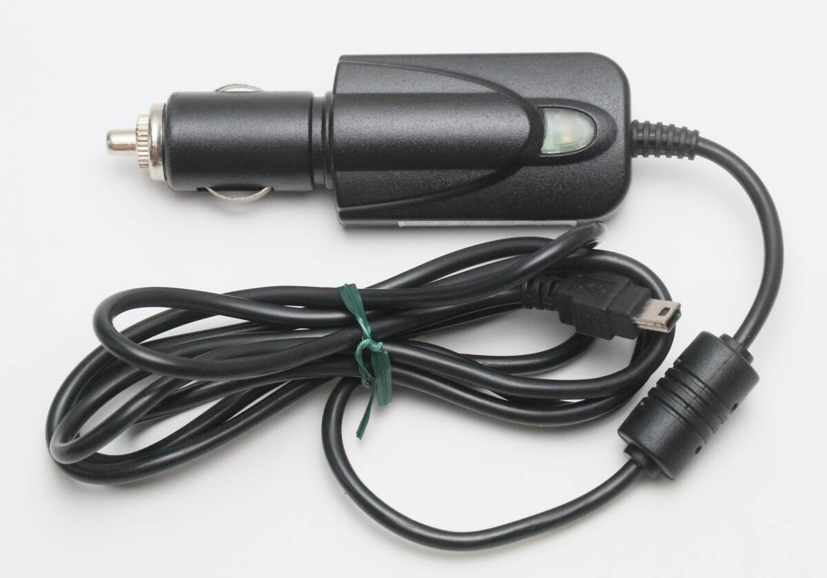 ユピテル レーダー・ポータブルナビ用 純正 2A 5Vコンバーター付シガープラグコード GER-11C-MG 中古 拍卖