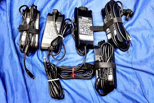 5個セット DELL/純正ACアダプター ◆LA65NS1-00/19.5V 3.34A/外径約7.5mm 内径約5mm◆ DELLAC19.5V179Y拍卖