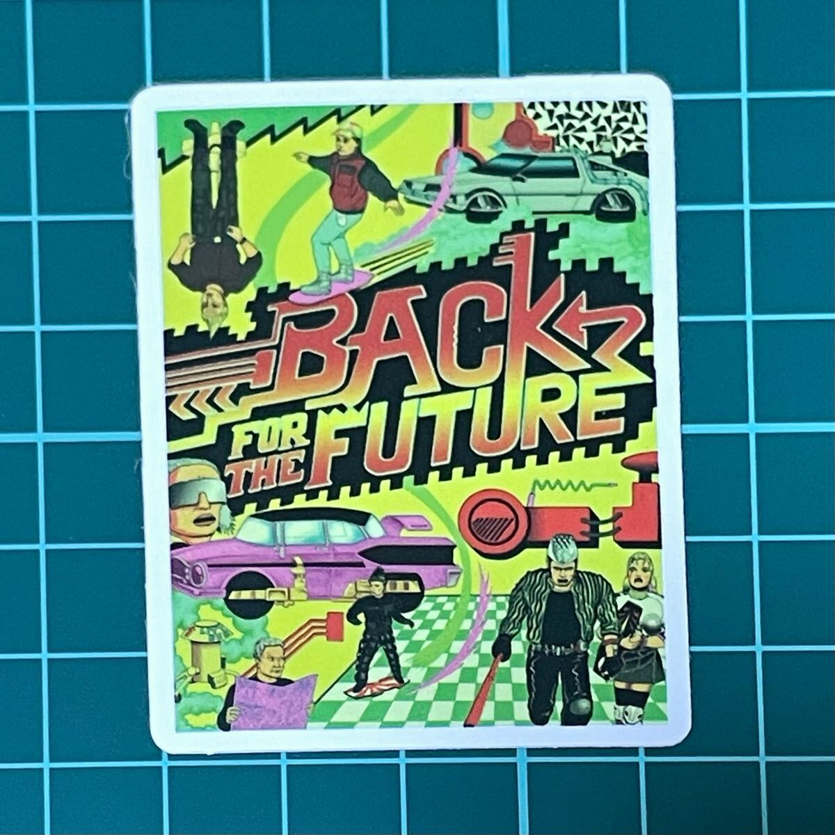 ST398 ステッカー シール 映画 バックトゥザフューチャー ビフタネン拍卖