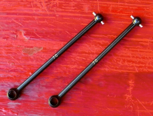 ▲DF-03 MS,TRF502X,TT02BRトップフォースEVO.共用70mm, スイングシャフト19805979,9805979(ゆうパケット)拍卖