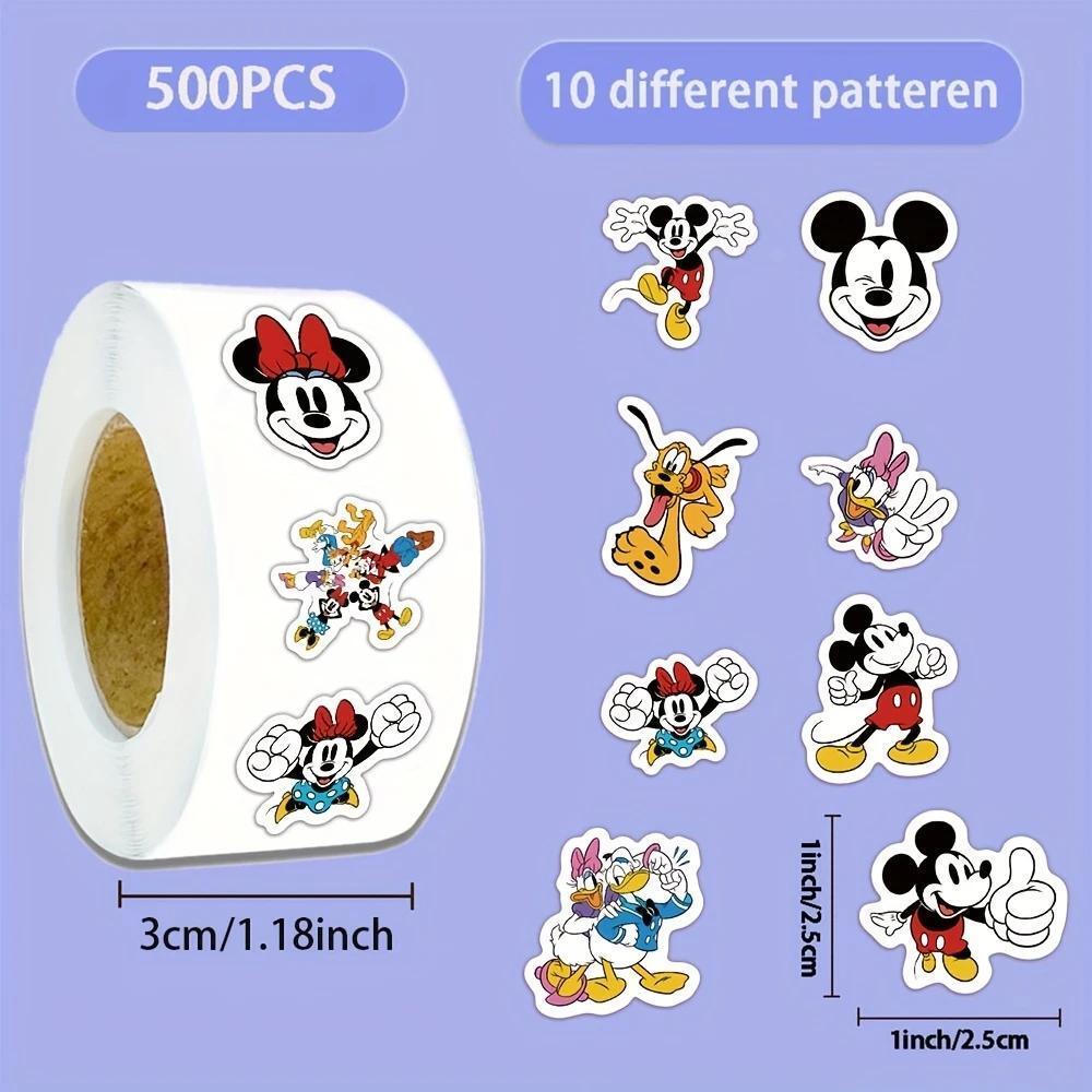 ★ロールシール ディズニーキャラクター ステッカー ミッキーマウス/ミニーマウス/他 ★約500枚 A拍卖