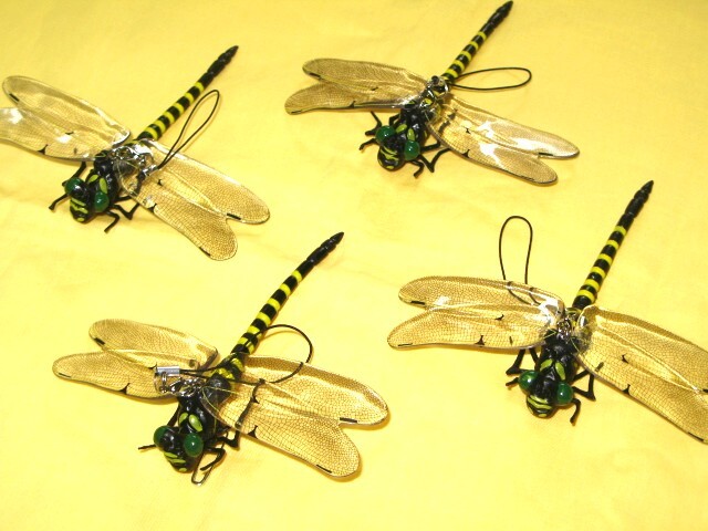 4点 ★虫除けトンボオニヤンマ/おにやんま君 ※帽子/釣り/ゴルフ/花火/キャンプ等に! ストラップ/安全ピン付拍卖