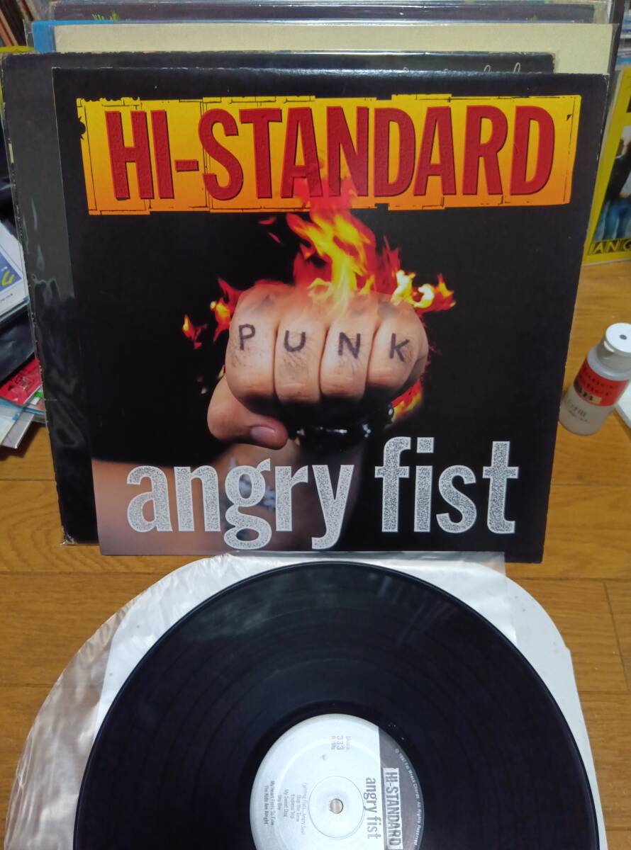 HI−STANDARD LPアナログ盤 ANGRY FIRST拍卖