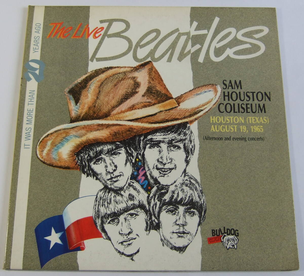 2LP カラーレコード SAM HOUSTON COLISEUM Afternoon and evening concerts HOUSTON TEXAX AUGUST 19, 1965 THE LIVE BEATLES ビートルズ拍卖