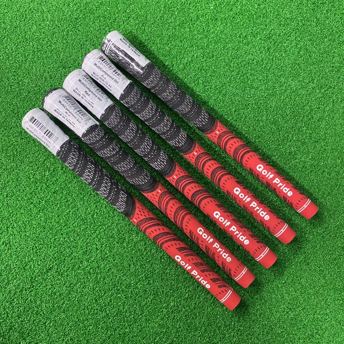 レッド5本 ゴルフプライド マルチ コンパウンドMCC-60R バックライン無し 拍卖