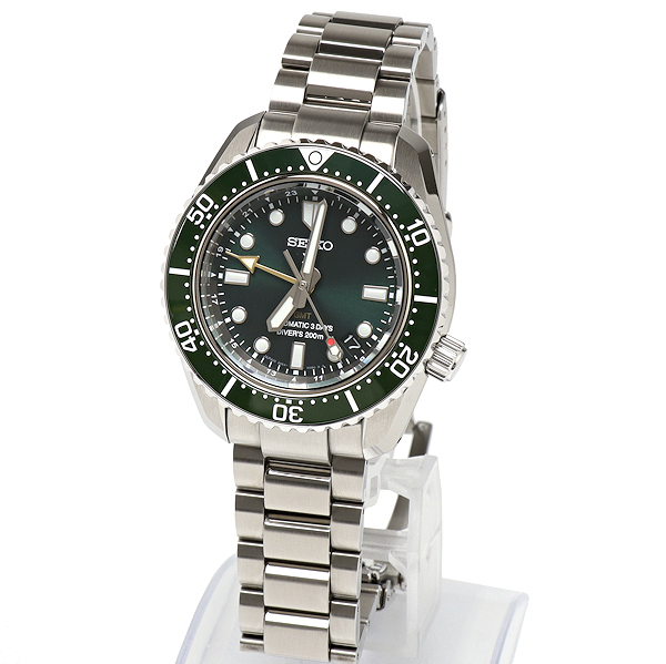 新品同様 セイコー プロスペックス ダイバー スキューバ SBEJ009 グリーン メンズ 腕時計 SEIKO拍卖