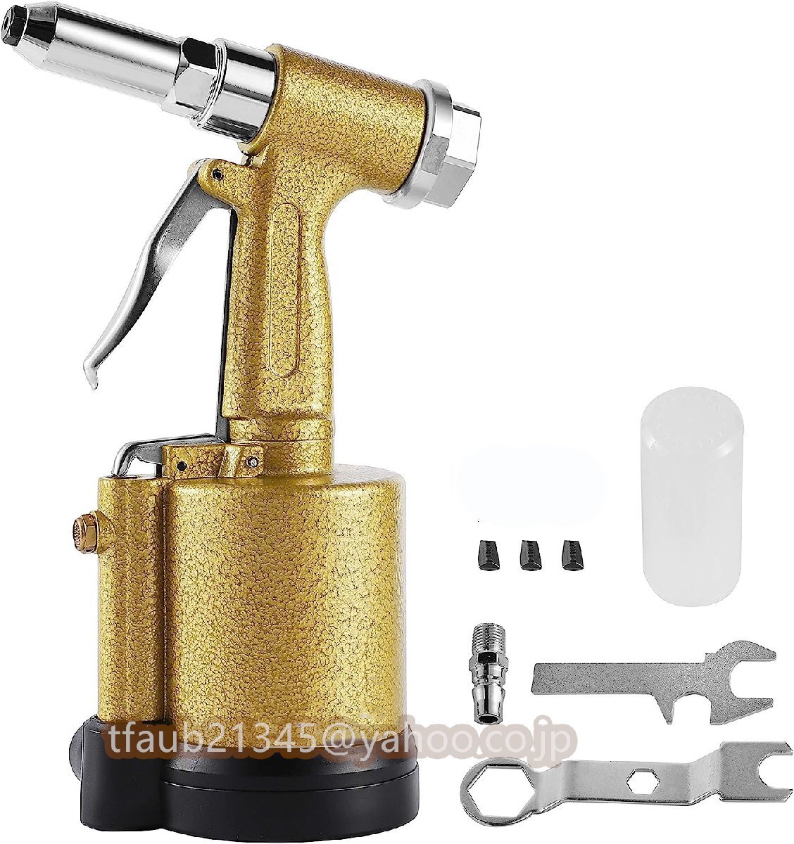 【ケーリーフショップ】エアリベッター エアリベットガン 穴開け リベットツール 大量打ち エア工具 リベッター 小型 (3.2/4.0/4.8/6.4)拍卖