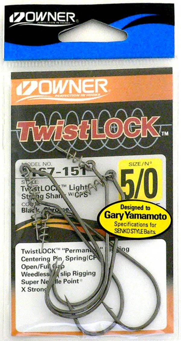 オーナー ツイストロック 5/0 12拍卖