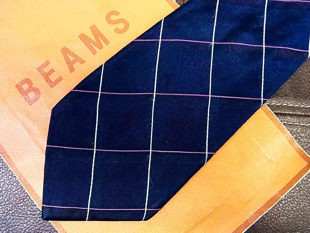 ●1444●在庫処分SALE●ビームス【BEAMS】ネクタイ★拍卖