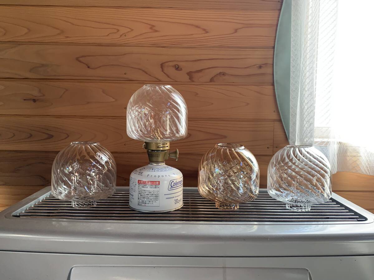 【着払い】コールマン ルミエール ランタン 社外シェード ホヤ拍卖
