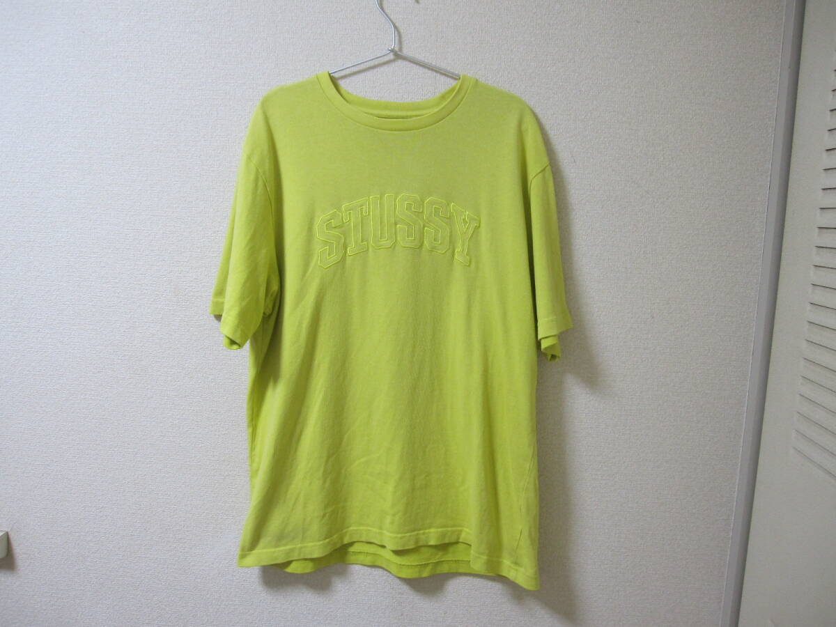 ☆古着 STUSSY ステューシー Tシャツ イエロー系 Mサイズ☆拍卖