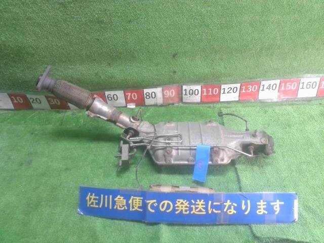 ●素材用● 日産 エクストレイル 20GT DNT31 フロントパイプ 触媒一体 JD7 ジャバラ切れ有 フランジ腐食有 ロジウム パラジウム コア用拍卖