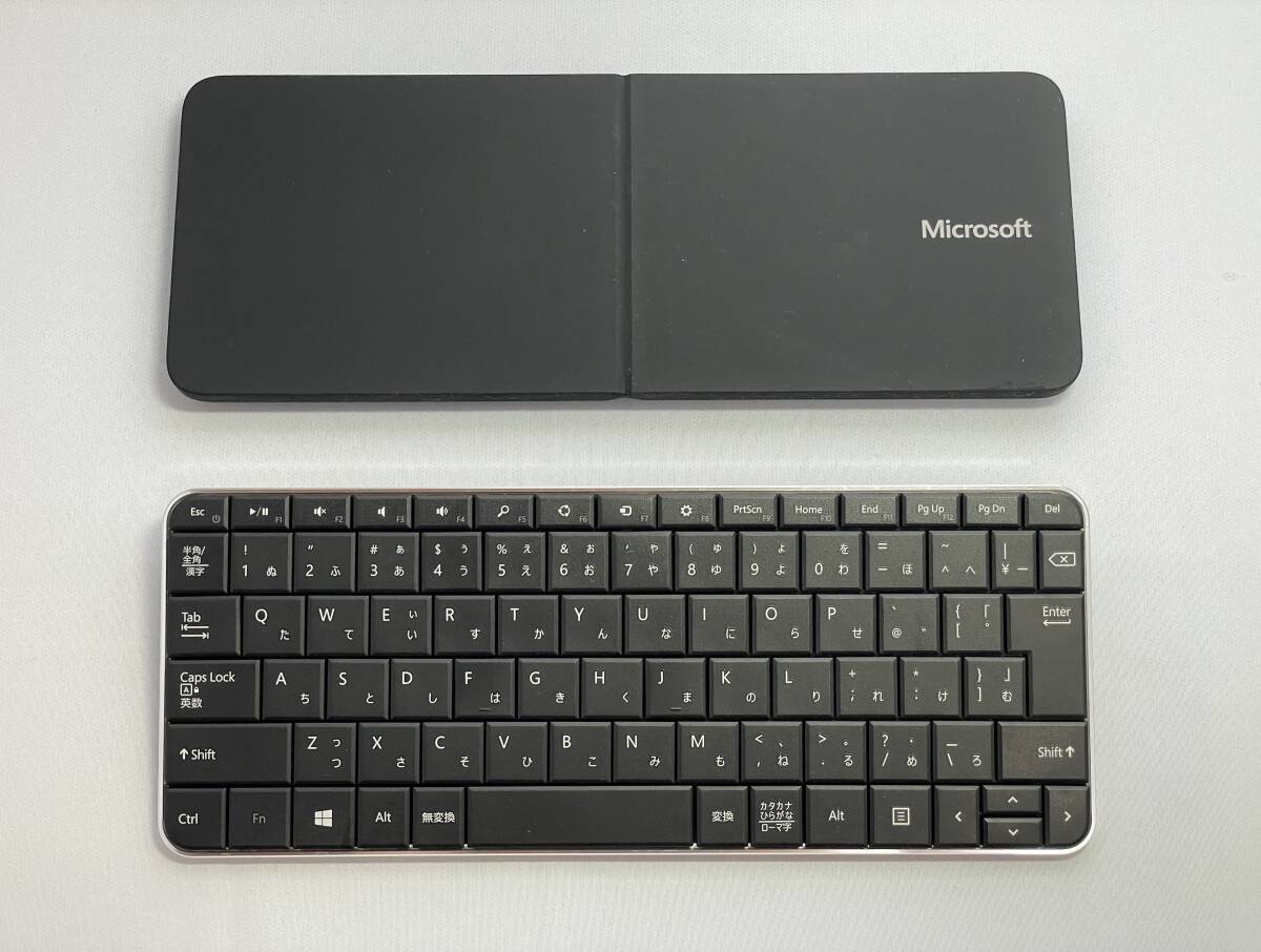 【中古・美品/動作品】★Microsoft/マイクロソフト:ワイヤレスキーボード・Bluetooth(KT-1120)★拍卖