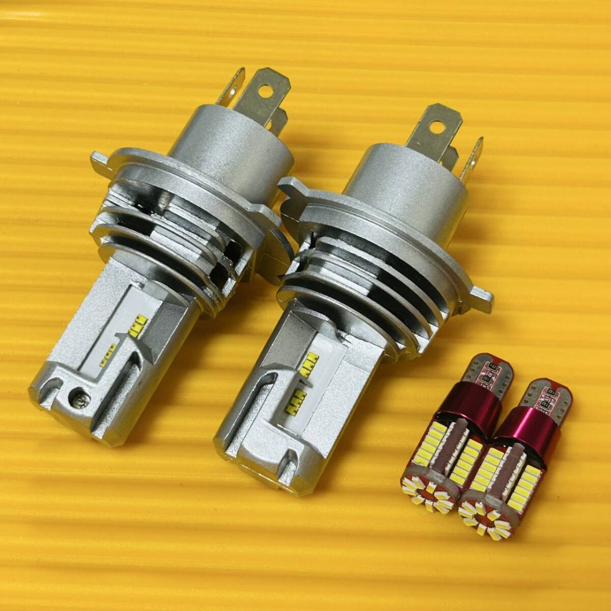 ミライース ココア 適合 ファン付き H4 LED ZESヘッドライト ポジション球 スモールランプ 車幅灯 カー用品拍卖