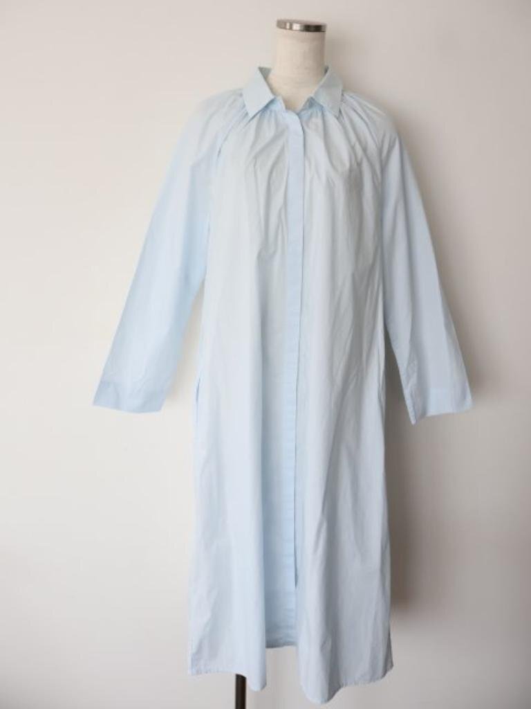 【送料込】marimekko マリメッコ llolleシャツワンピース Sサイズ 水玉 綿100% 長袖 可愛い 上品 おしゃれ お出掛け 6453946拍卖