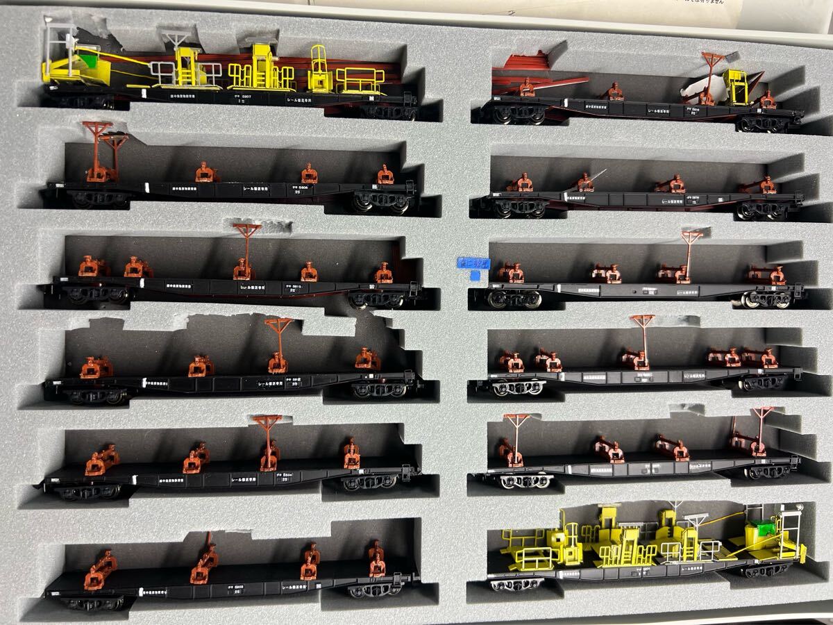 ペアーハンズ チキ5500 ロングレール輸送車 A編成 13両 EF65 EF81などの牽引に拍卖