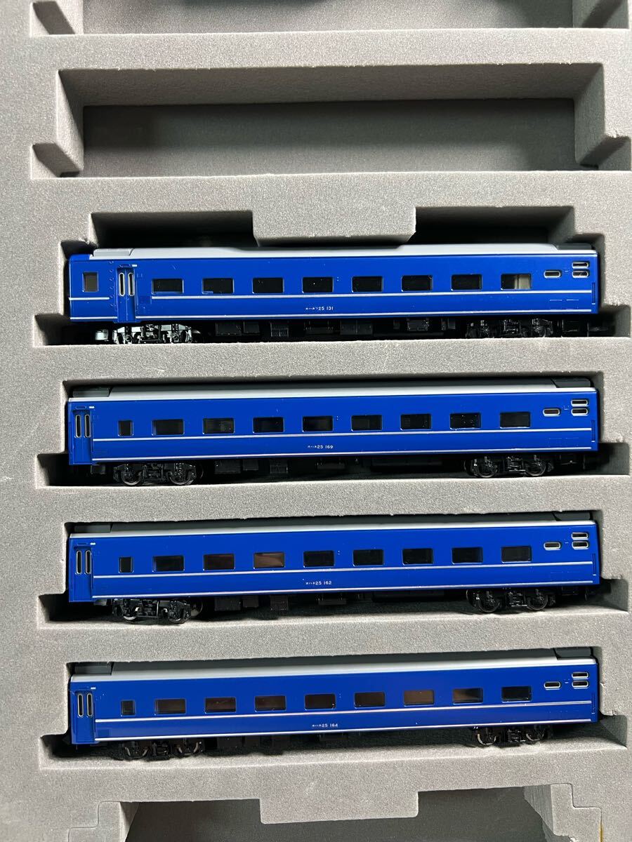 TOMIX 24系 オハネフ25 オハネ25 4両セット ボディマウントTNカプラー対応床下拍卖