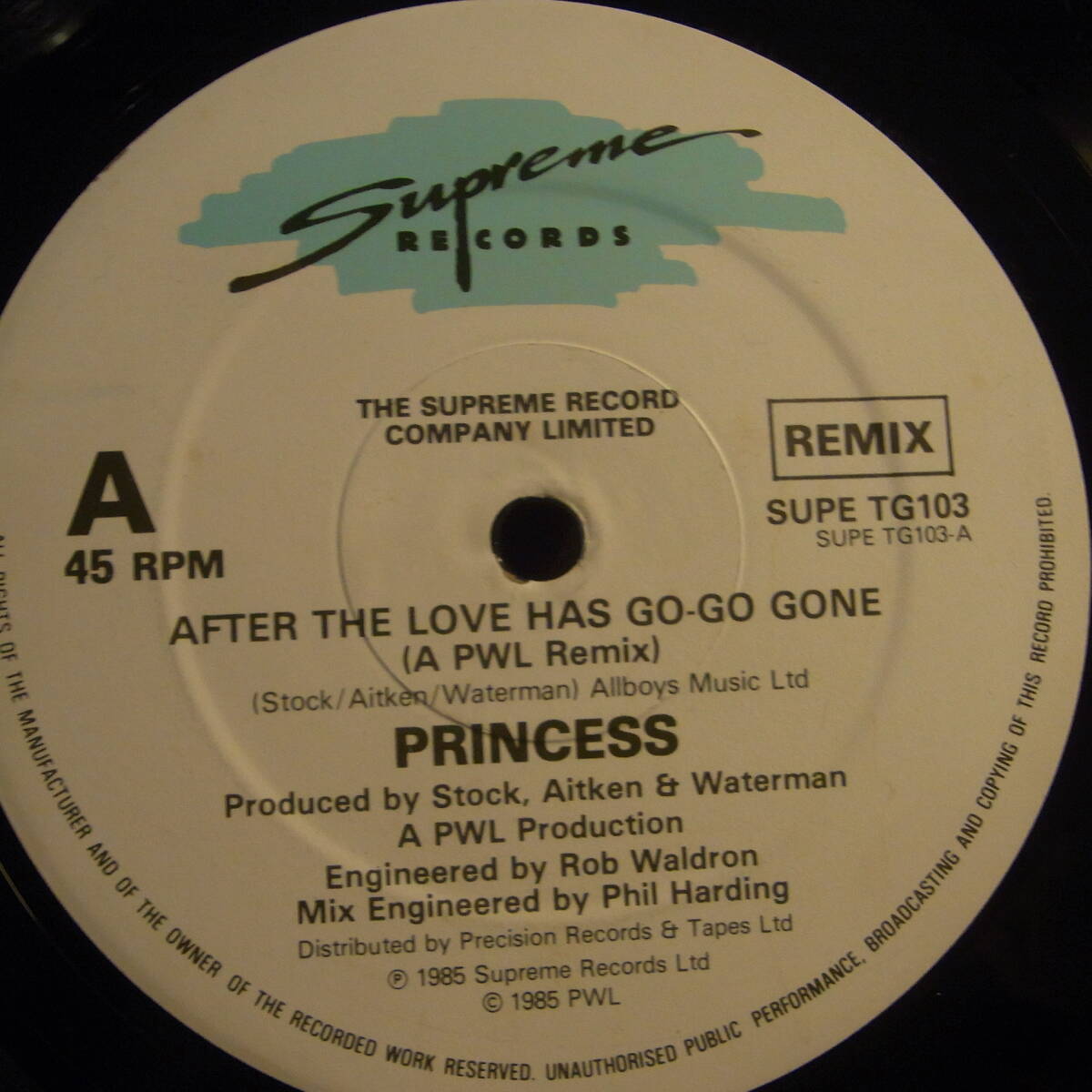 Princess - After The Love Has Go-Go Gone拍卖