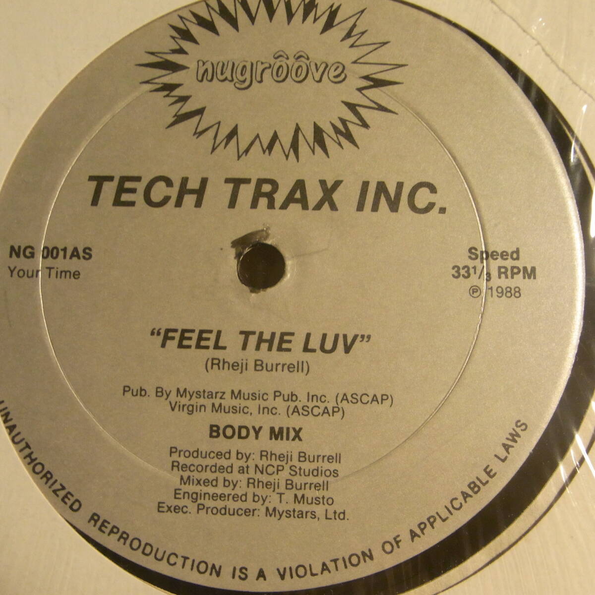 Tech Trax Inc. - Feel The Luv拍卖