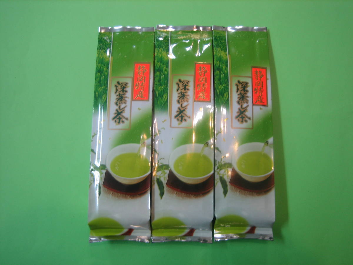 2025年産 令和7年産 新茶 金 緑茶深むし茶 100g本3本深蒸し茶 拍卖