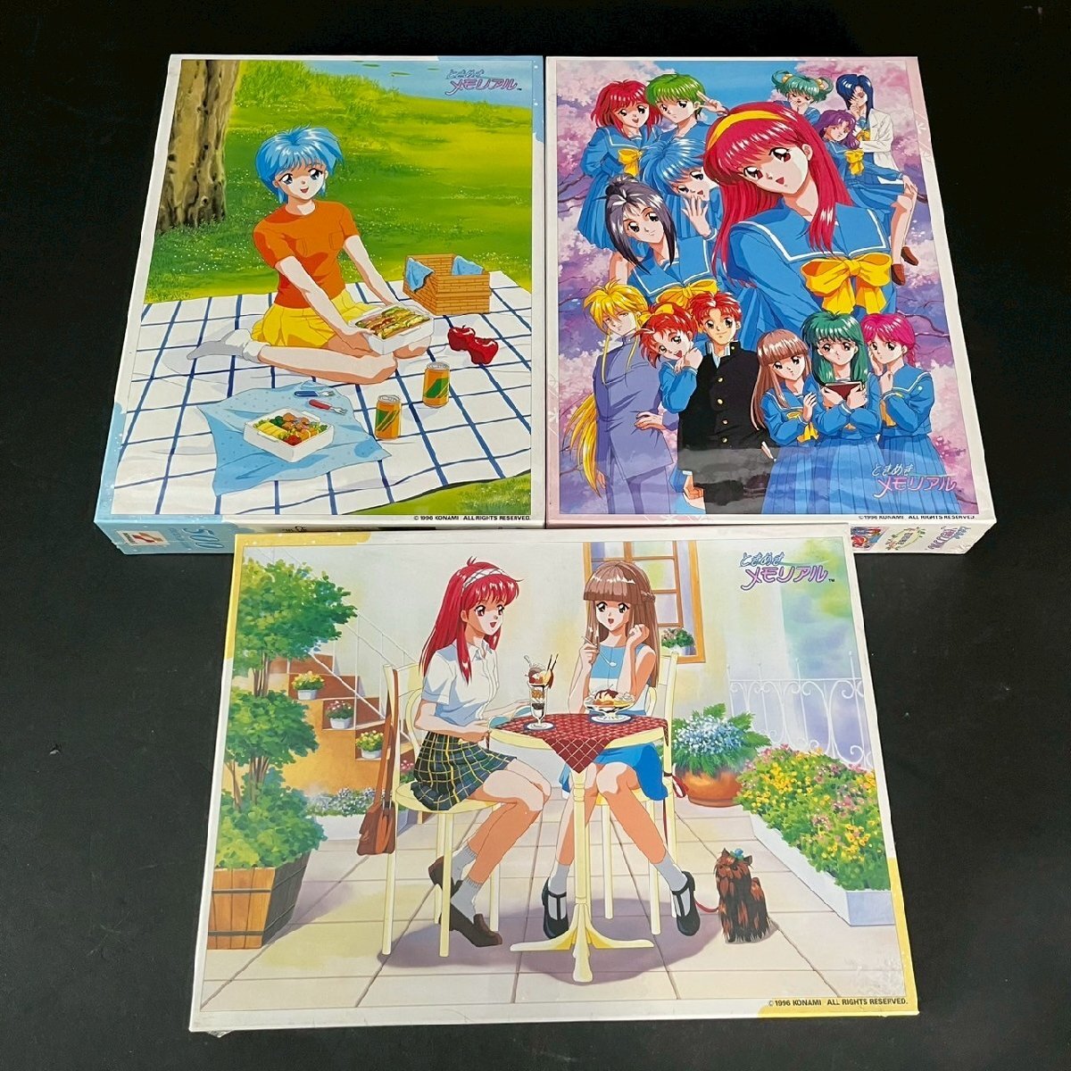 SW0609-14-3 未使用 ときめき メモリアル ジグソー パズル ゲーム 500P 玩具 おもちゃ 日曜日 ステキな予感 手作りサンド まとめ 80サイズ拍卖