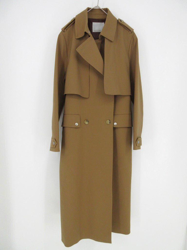 INED CLARO イネドクラロ 無地 トレンチ コート size7/ベージュ ◆■ ☆ ebb5 レディース拍卖