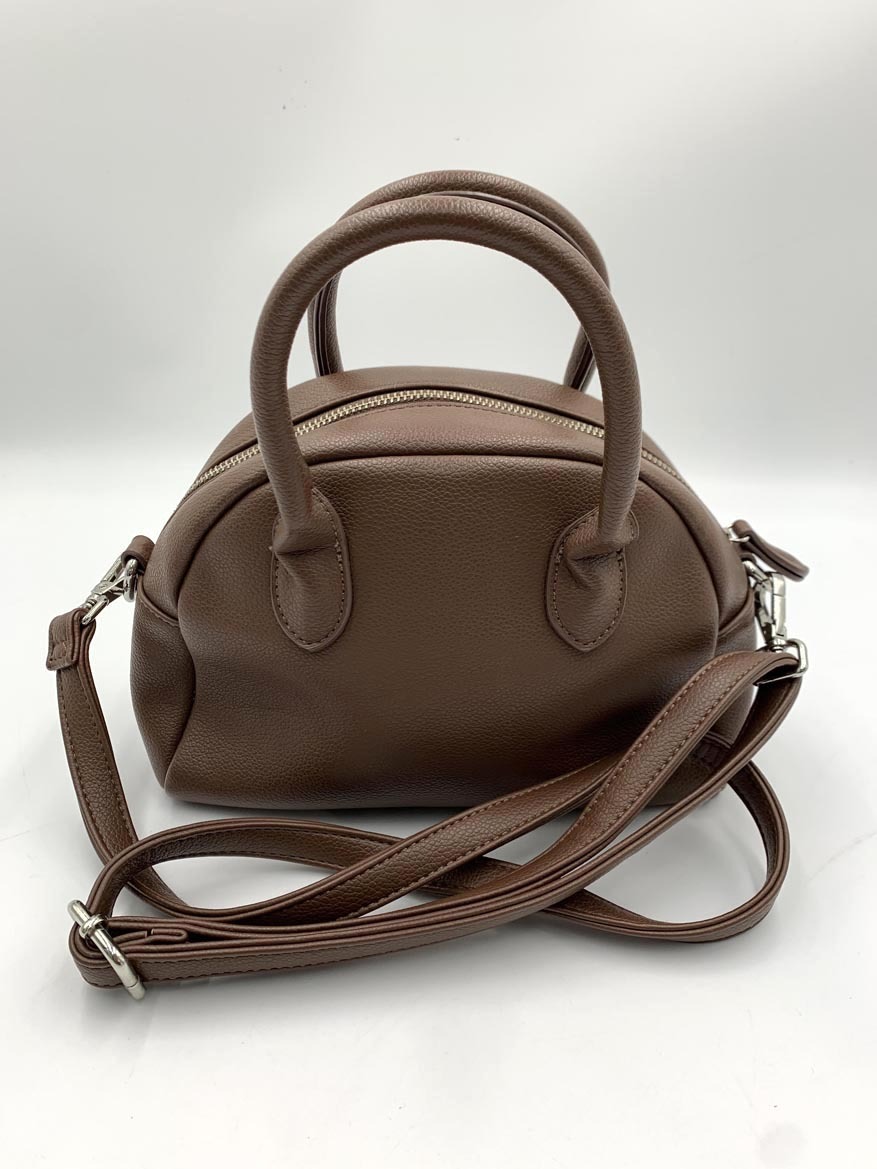 Port ポート antique andico ミニボストン バッグ ブラウン ■■ ☆ fcb2 レディース拍卖