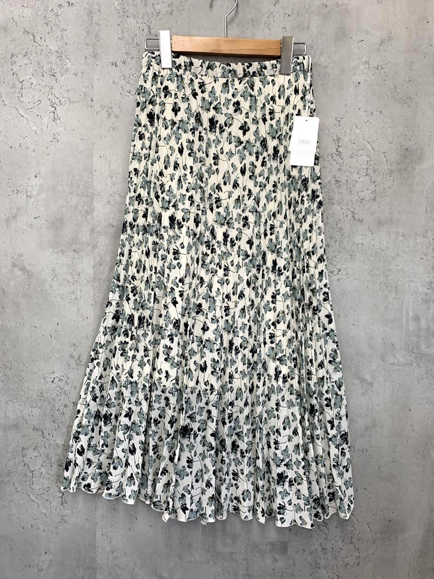 ゆうパケットOK 新品 LOWRYS FARM ローリーズファーム lf519062 ハナプリーツ スカート sizeF/総柄 ■■ ☆ fcb8 レディース拍卖
